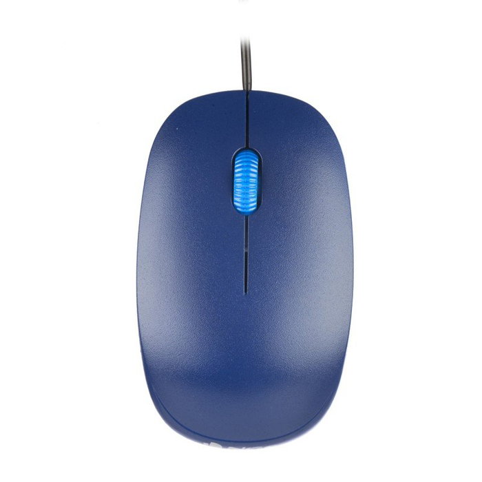 NGS Flame Ratón Óptico 1000 DPI Azul USB